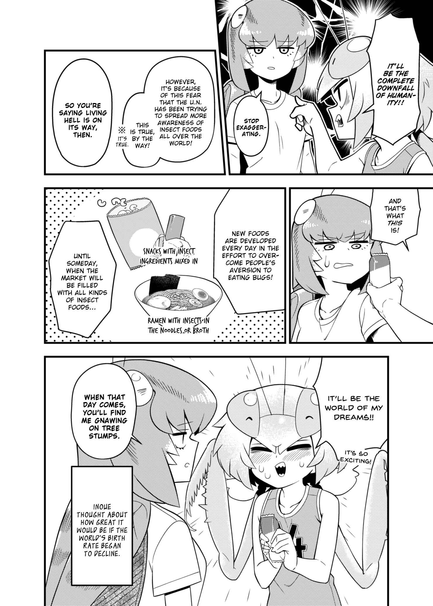 Page 4 Chapter 7 Carnivorous High School Mantis Akiyama