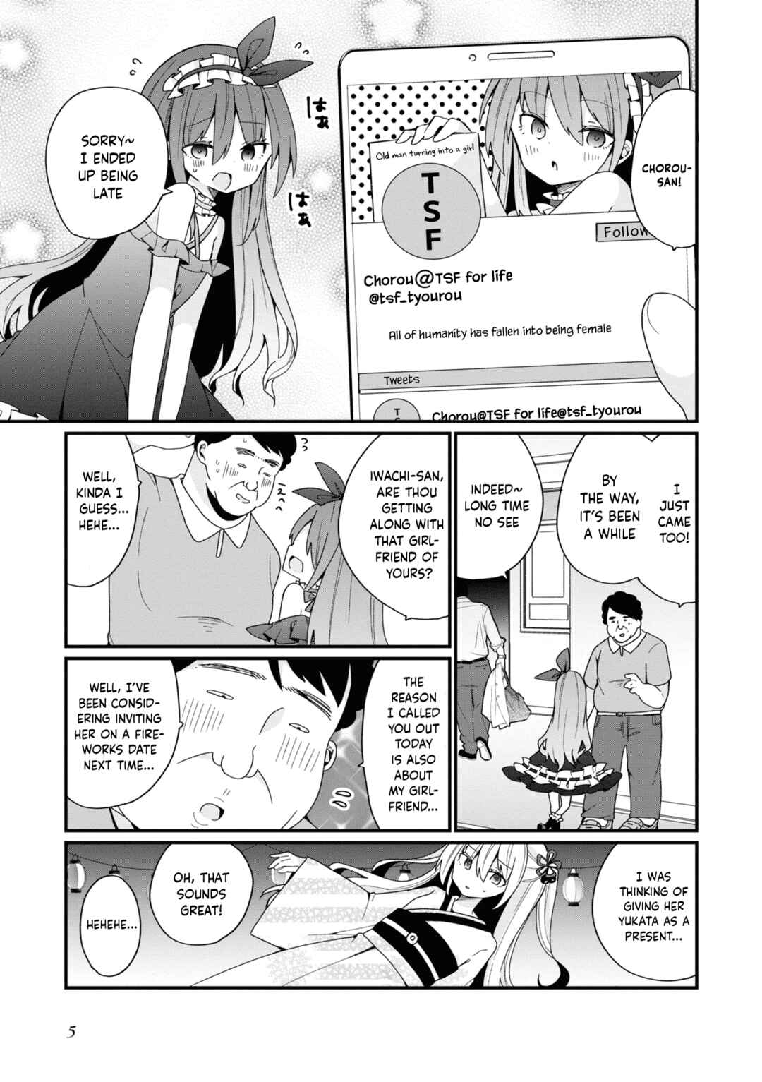 Page 7 Chapter 17 Bishoujokashita Oji-san dakedo, Gachi Koi sarete Komattemasu