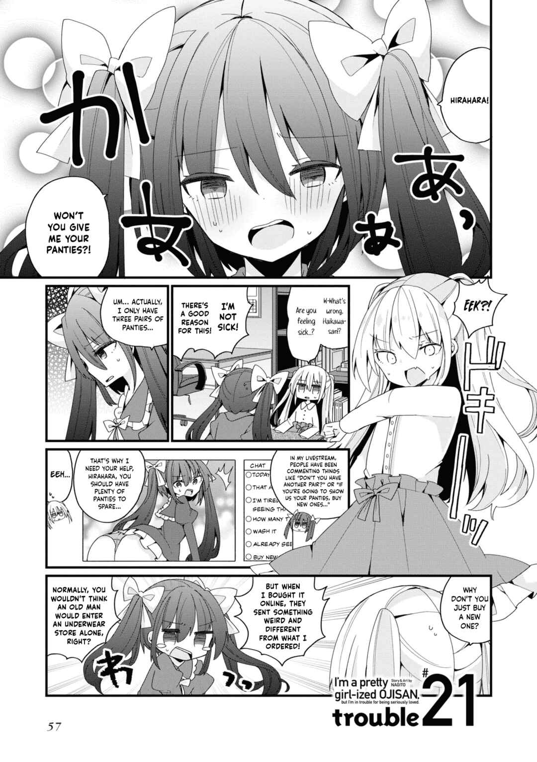 Page 1 Chapter 21 Bishoujokashita Oji-san dakedo, Gachi Koi sarete Komattemasu