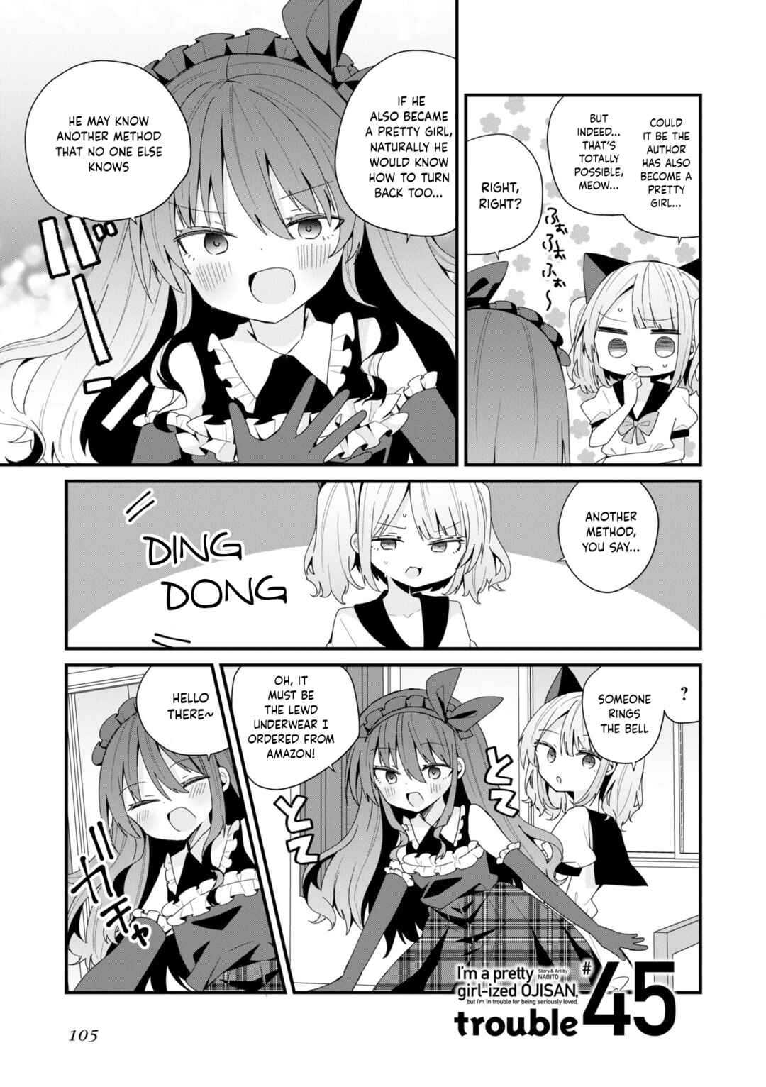 Page 1 Chapter 45 Bishoujokashita Oji-san dakedo, Gachi Koi sarete Komattemasu