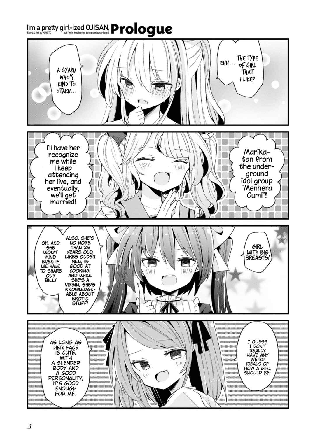 Page 5 Chapter 0 Bishoujokashita Oji-san dakedo, Gachi Koi sarete Komattemasu