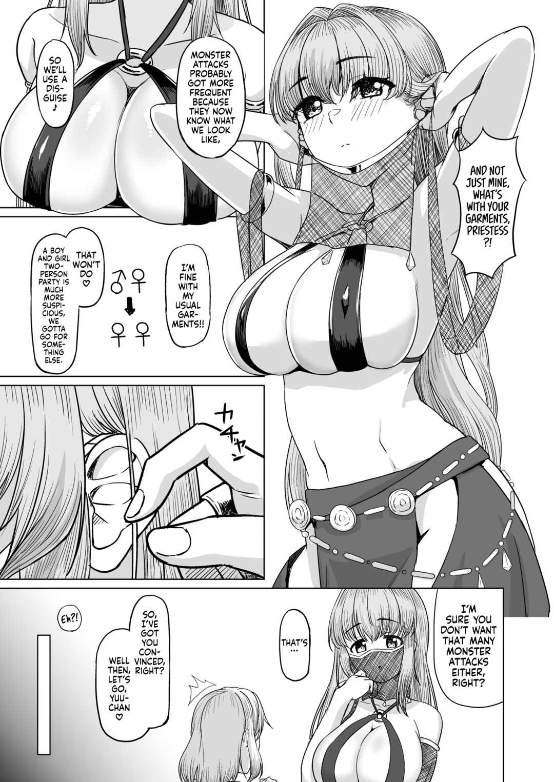 Page 9 Chapter Unknown_73c8 Crossdressing Hero and Dancer Priestess
