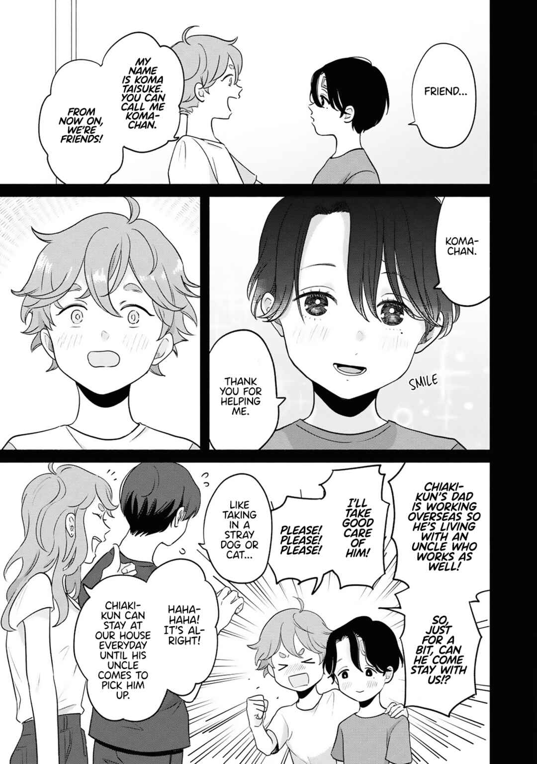 Page 4 Chapter 3 Chiaki-kun Mimamori Kurabu