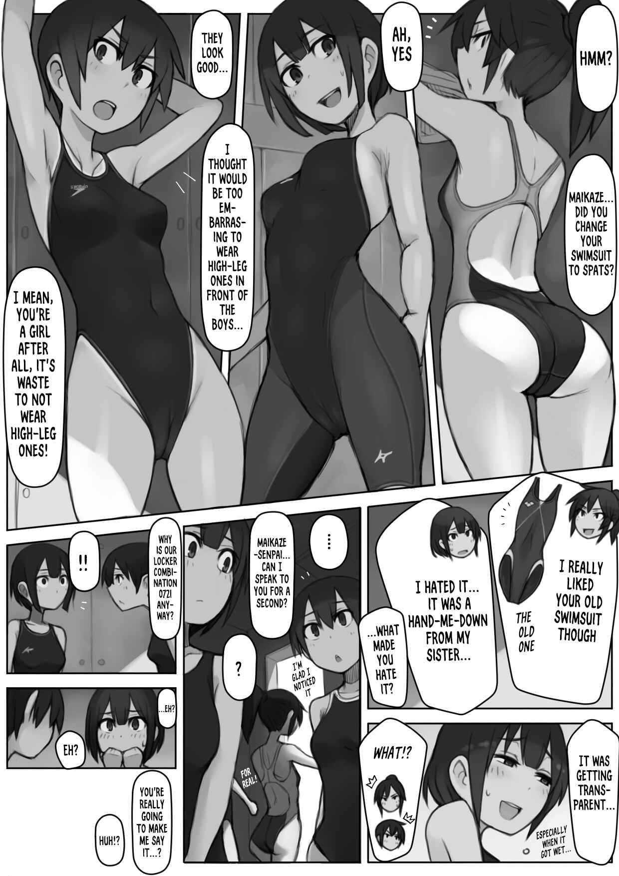 Page 5 Chapter 1 Kuronami-san of the Swimming Club