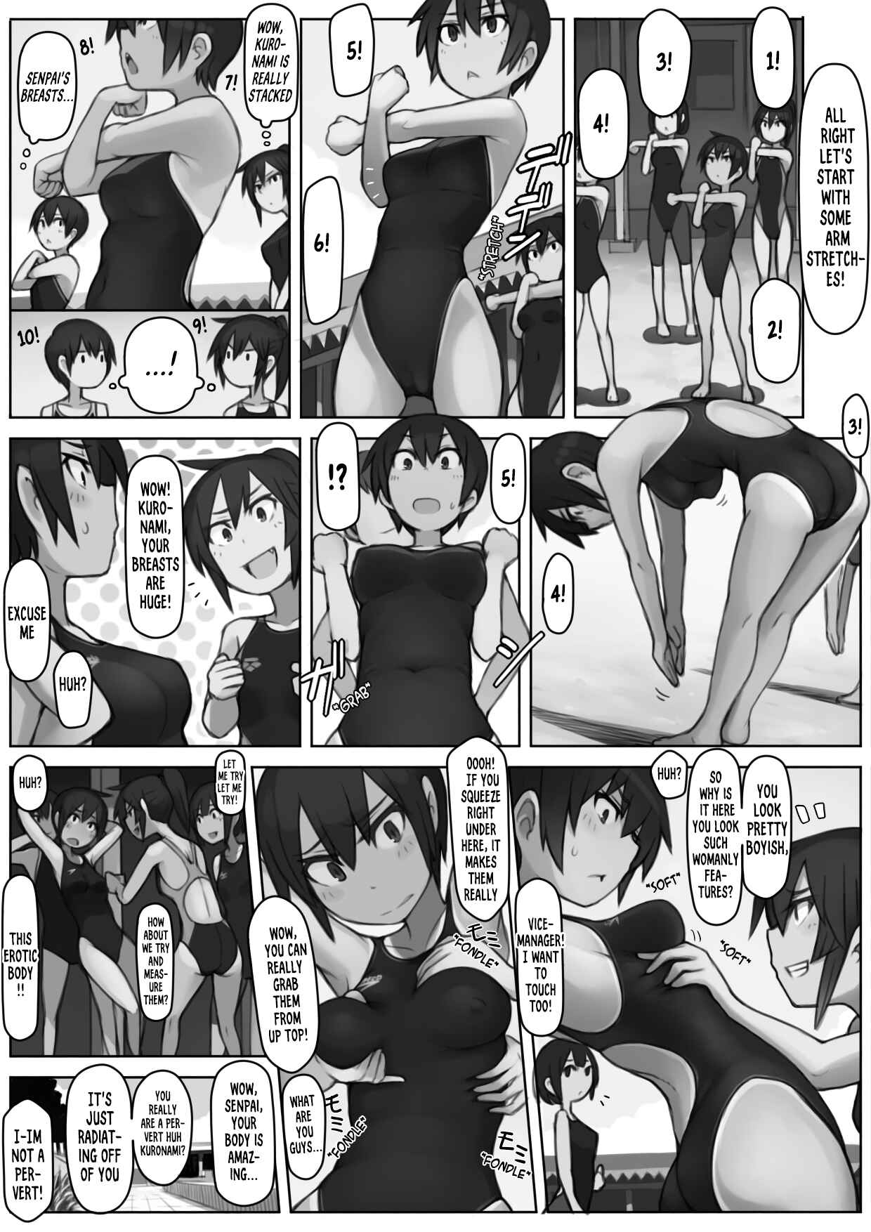 Page 7 Chapter 1 Kuronami-san of the Swimming Club