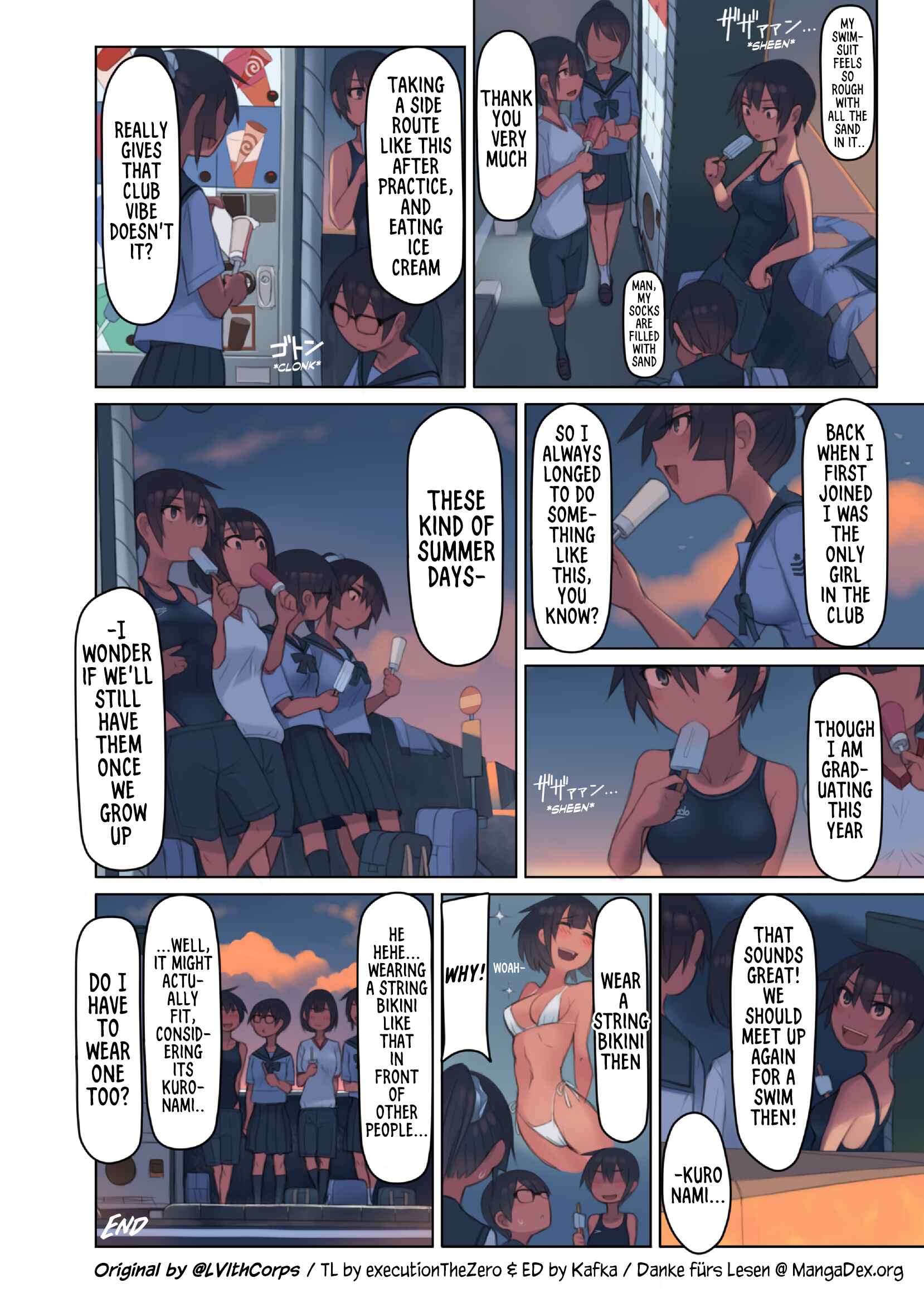 Page 4 Chapter 3 Kuronami-san of the Swimming Club