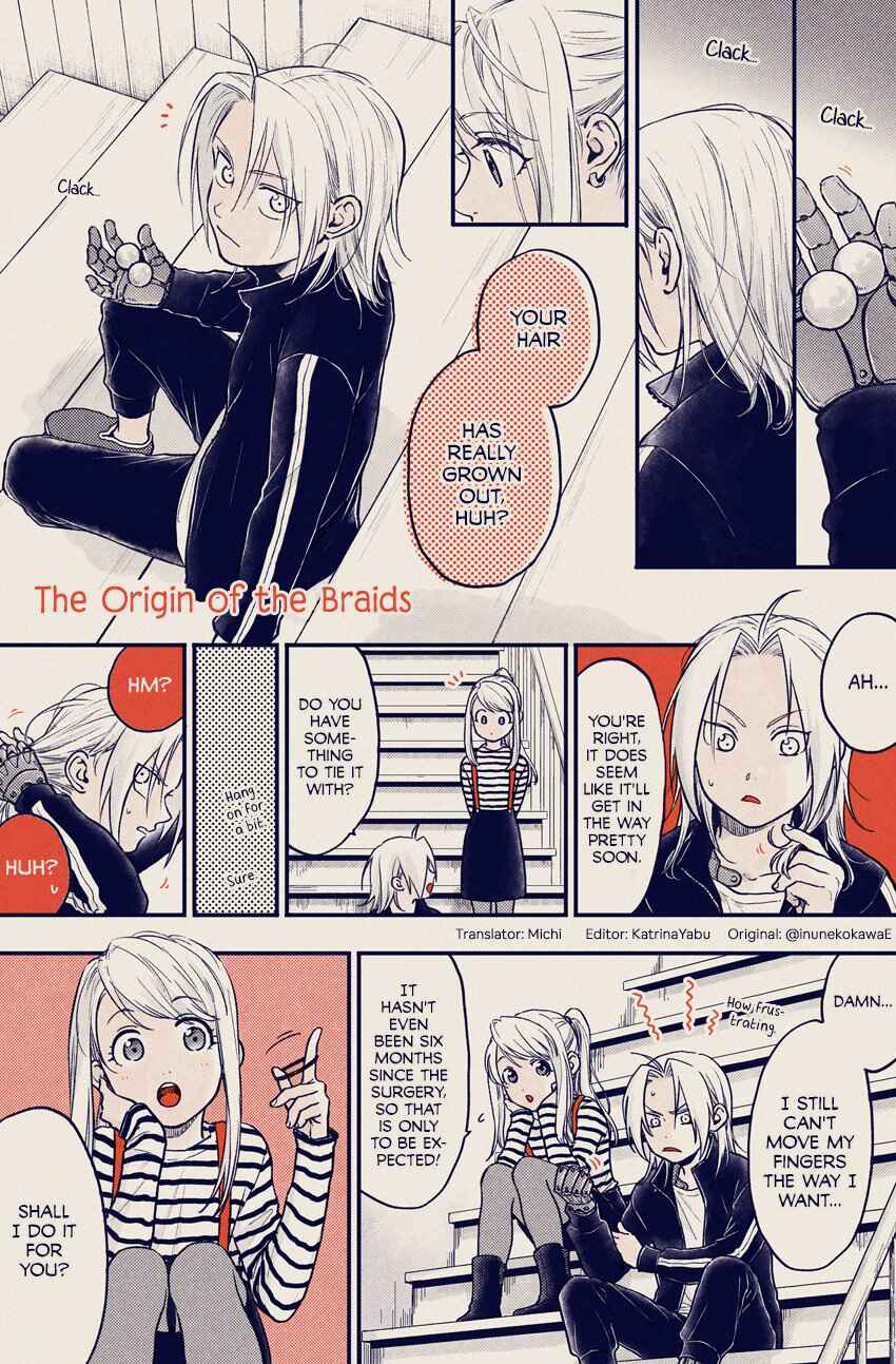 Page 1 Chapter Unknown_c4b0 Full Metal Alchemist - The Origin of the Braids (Doujinshi)