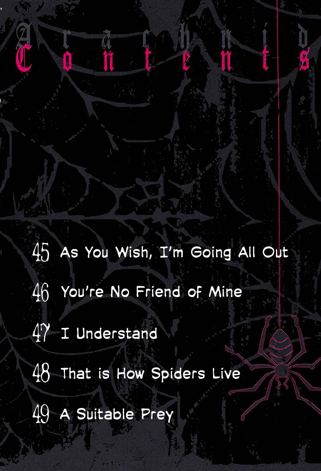 Page 5 Chapter 45 Arachnid