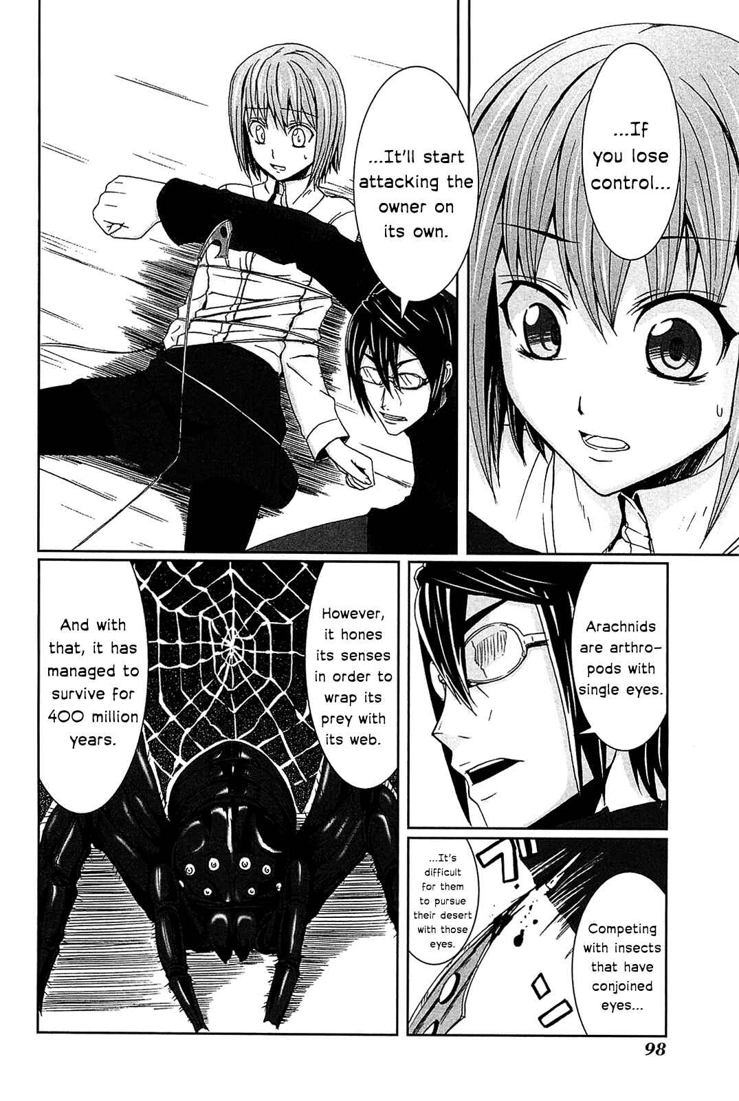 Page 10 Chapter 3 Arachnid