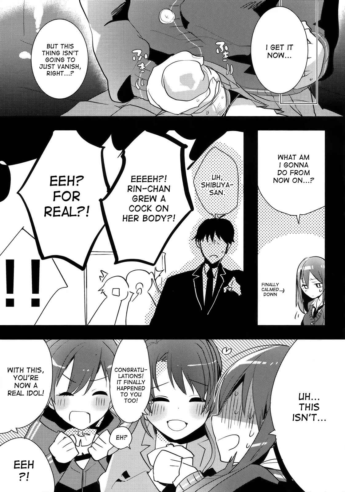 Page 22 Chapter Unknown_43df THE iDOLM@STER Cinderella Girls - Futanari Rin-chan to P no Ero Hon (Doujinshi)