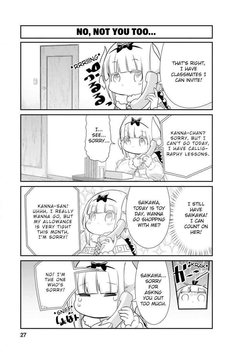 Page 9 Chapter 62 Kobayashi-san Chi no Maid Dragon: Kanna no Nichijou