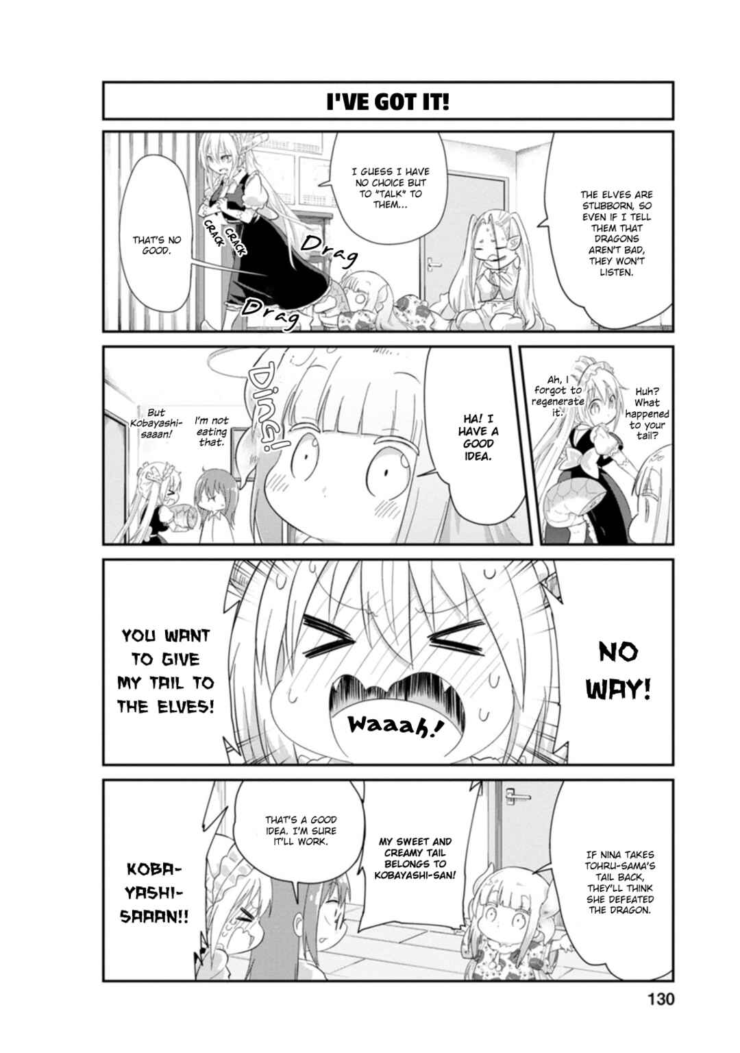 Page 8 Chapter 90 Kobayashi-san Chi no Maid Dragon: Kanna no Nichijou