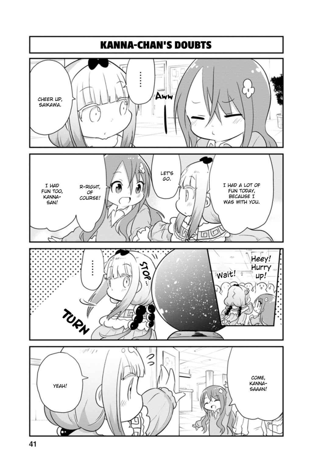 Page 11 Chapter 83 Kobayashi-san Chi no Maid Dragon: Kanna no Nichijou