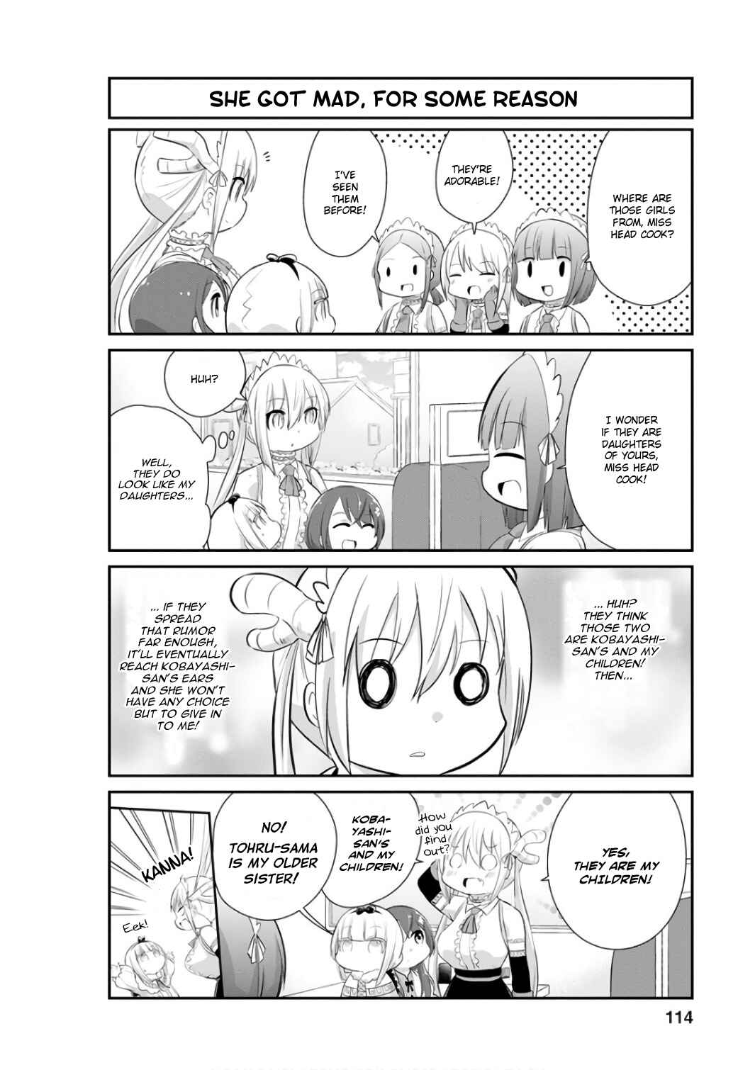 Page 4 Chapter 49 Kobayashi-san Chi no Maid Dragon: Kanna no Nichijou