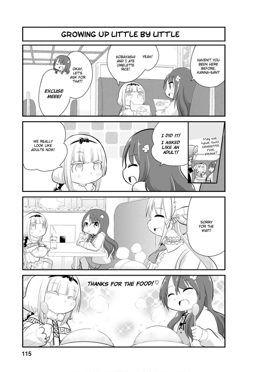 Page 5 Chapter 49 Kobayashi-san Chi no Maid Dragon: Kanna no Nichijou