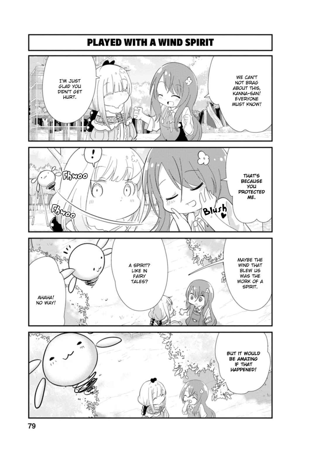 Page 8 Chapter 86 Kobayashi-san Chi no Maid Dragon: Kanna no Nichijou