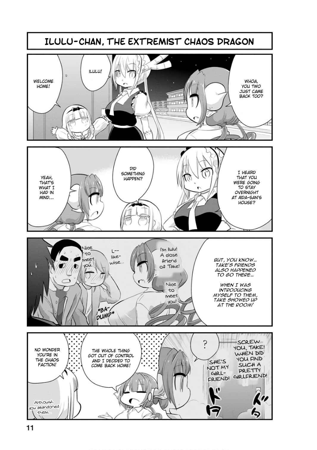 Page 11 Chapter 41 Kobayashi-san Chi no Maid Dragon: Kanna no Nichijou