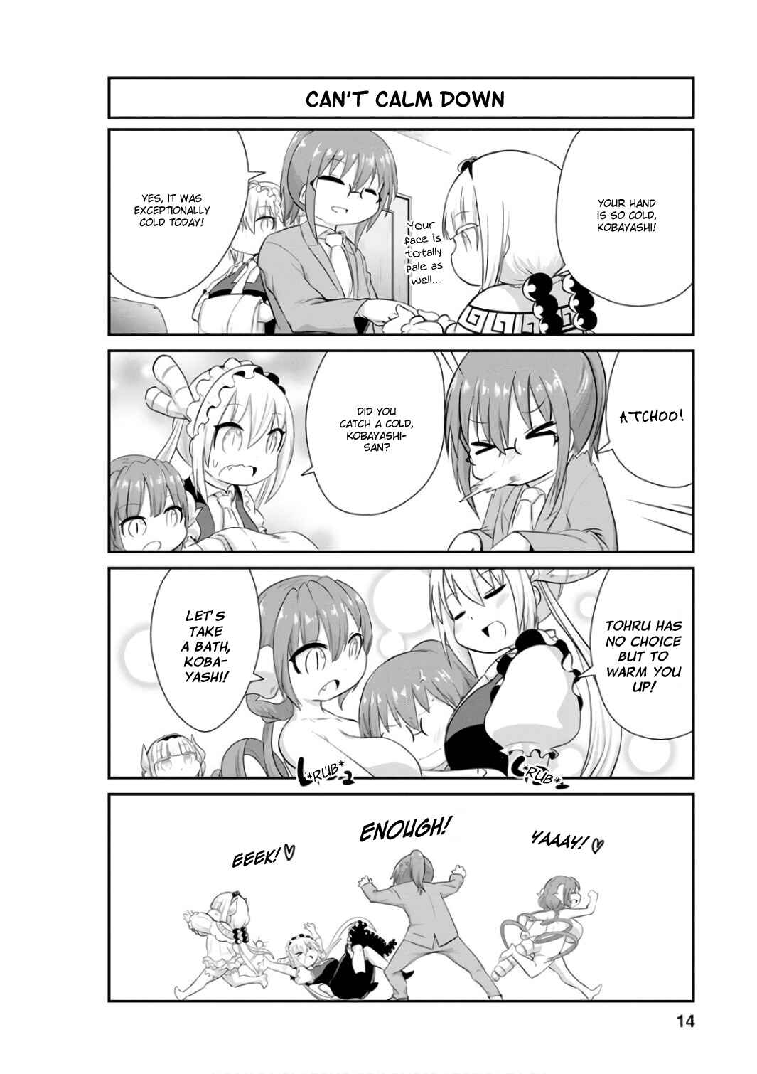 Page 14 Chapter 41 Kobayashi-san Chi no Maid Dragon: Kanna no Nichijou