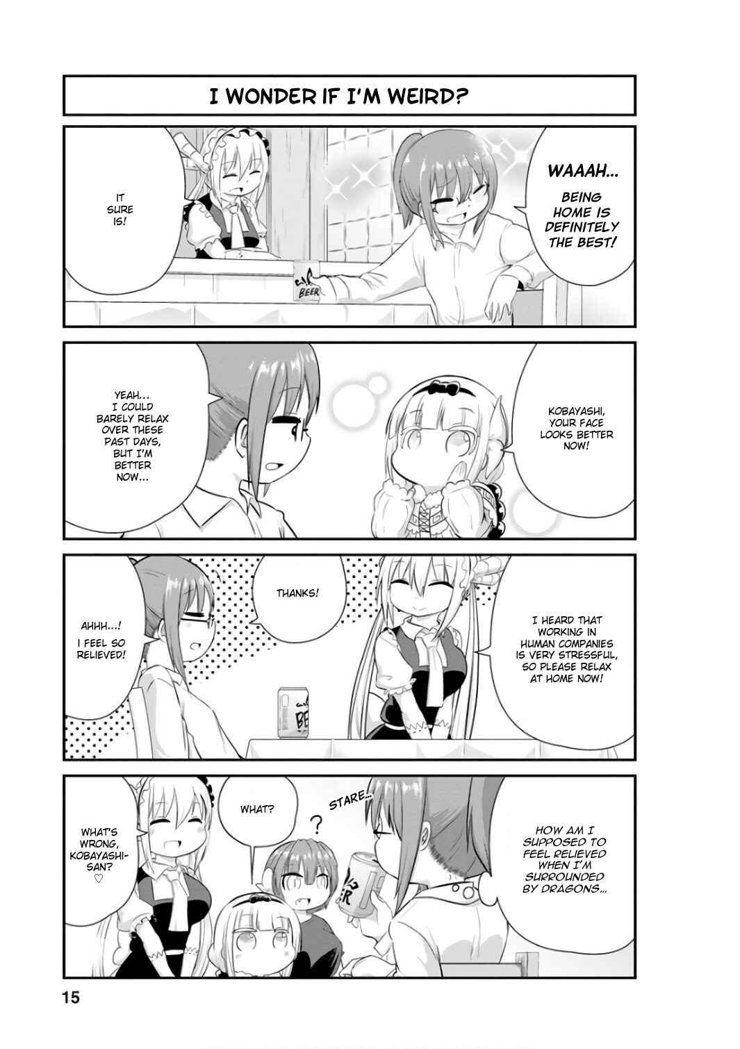 Page 15 Chapter 41 Kobayashi-san Chi no Maid Dragon: Kanna no Nichijou