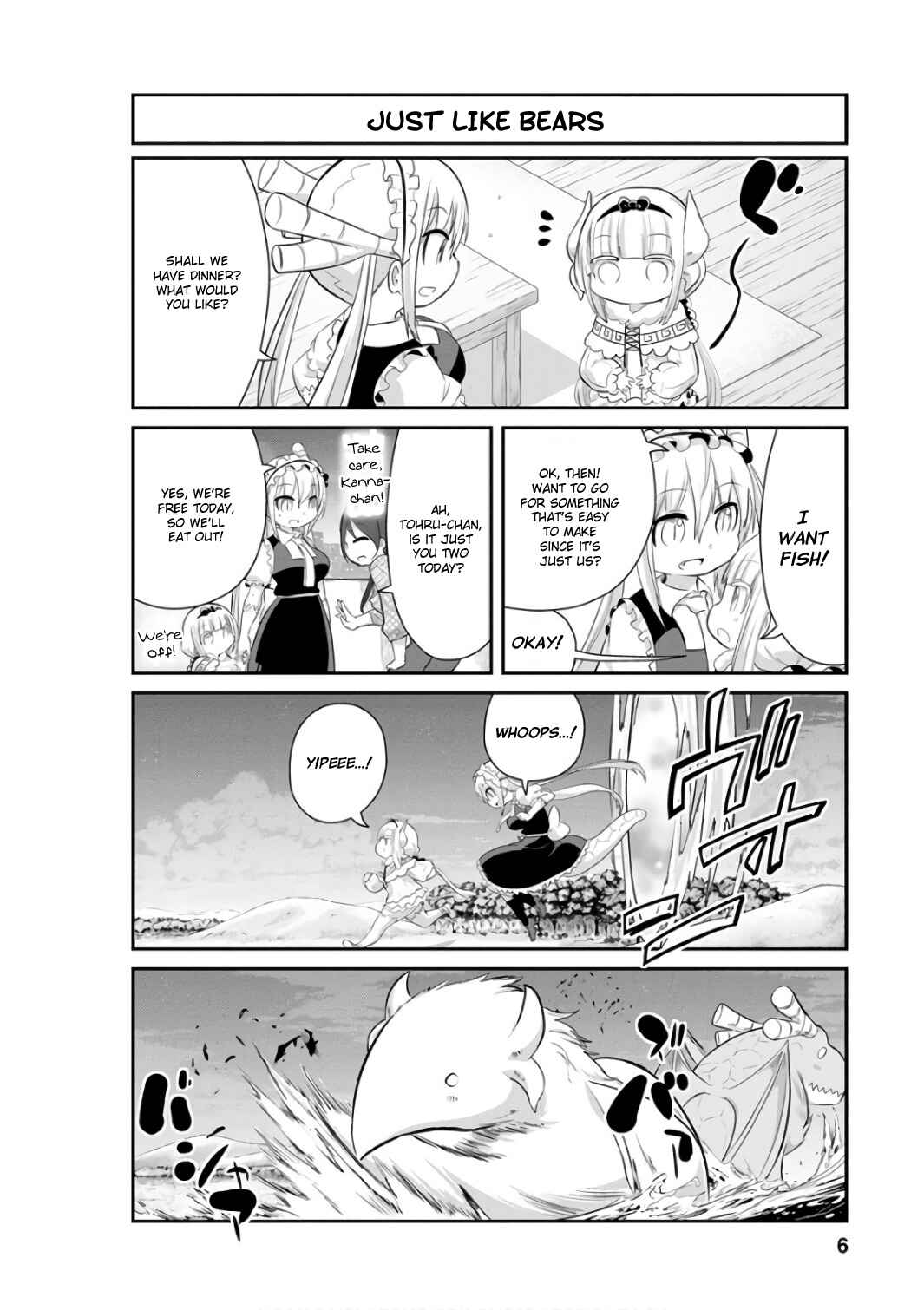 Page 6 Chapter 41 Kobayashi-san Chi no Maid Dragon: Kanna no Nichijou