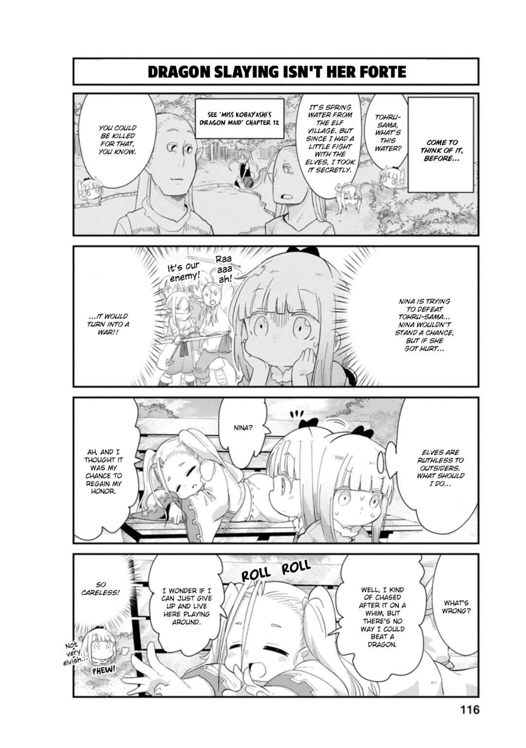 Page 6 Chapter 89 Kobayashi-san Chi no Maid Dragon: Kanna no Nichijou