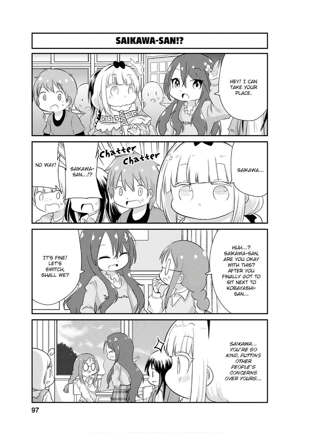 Page 11 Chapter 77 Kobayashi-san Chi no Maid Dragon: Kanna no Nichijou