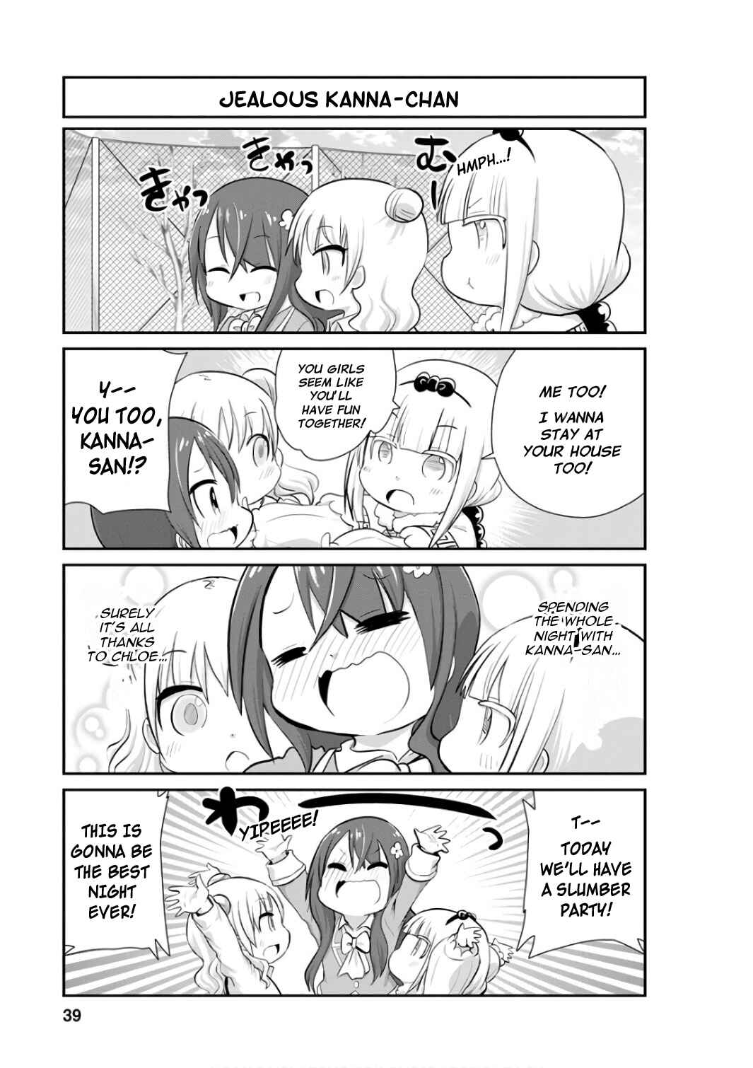 Page 9 Chapter 43 Kobayashi-san Chi no Maid Dragon: Kanna no Nichijou