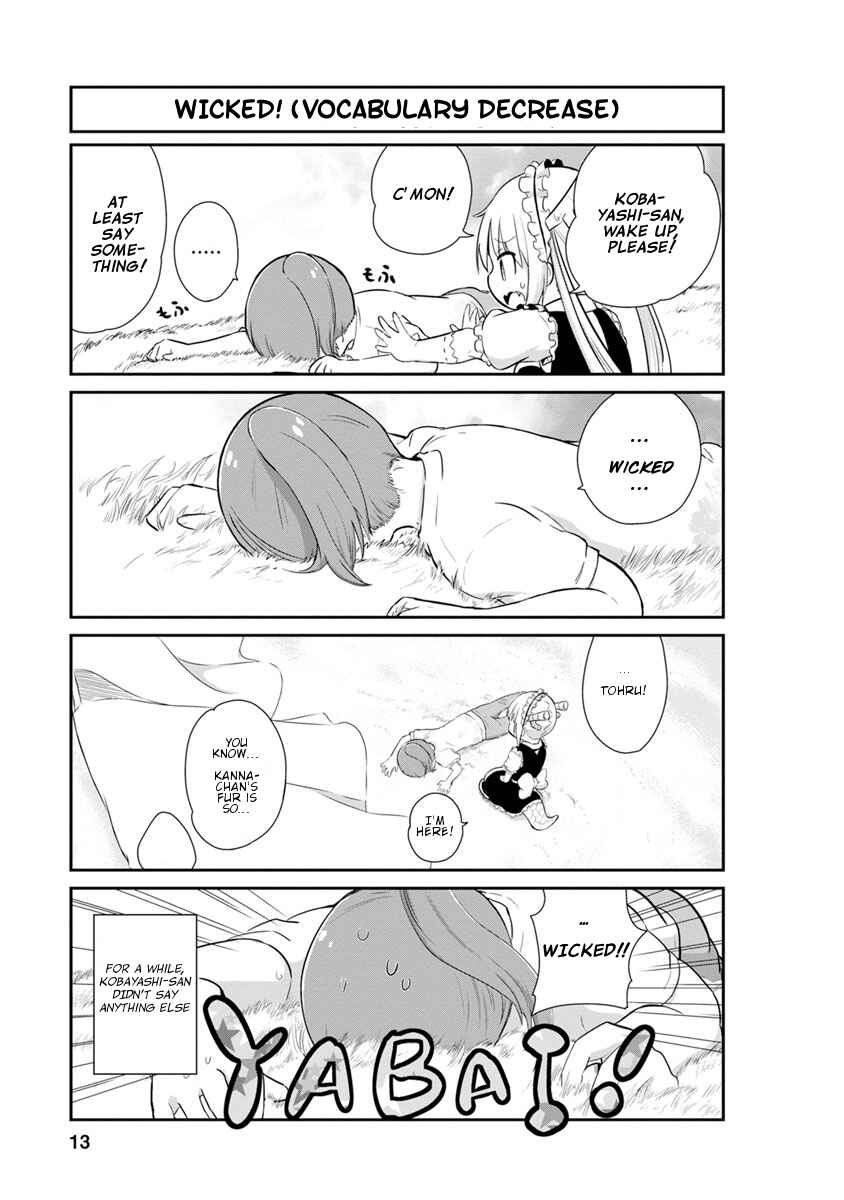 Page 13 Chapter 21 Kobayashi-san Chi no Maid Dragon: Kanna no Nichijou