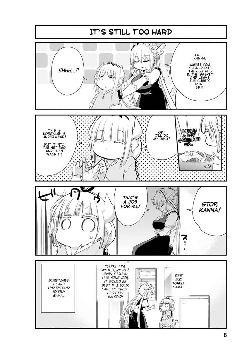 Page 8 Chapter 21 Kobayashi-san Chi no Maid Dragon: Kanna no Nichijou
