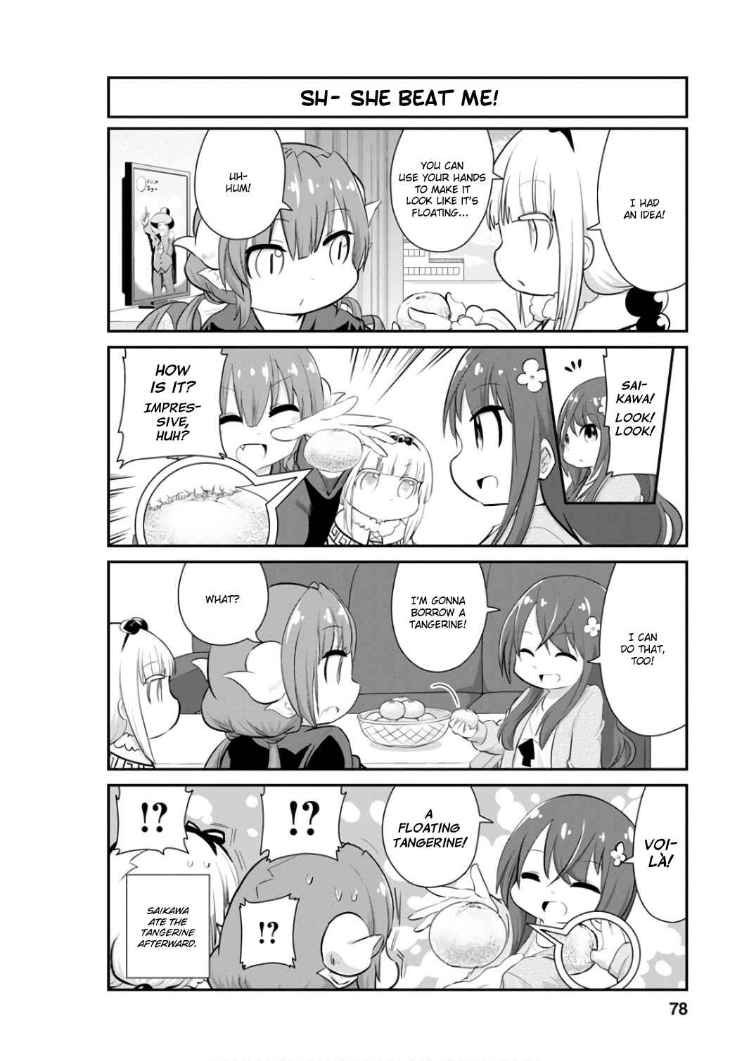 Page 8 Chapter 46 Kobayashi-san Chi no Maid Dragon: Kanna no Nichijou