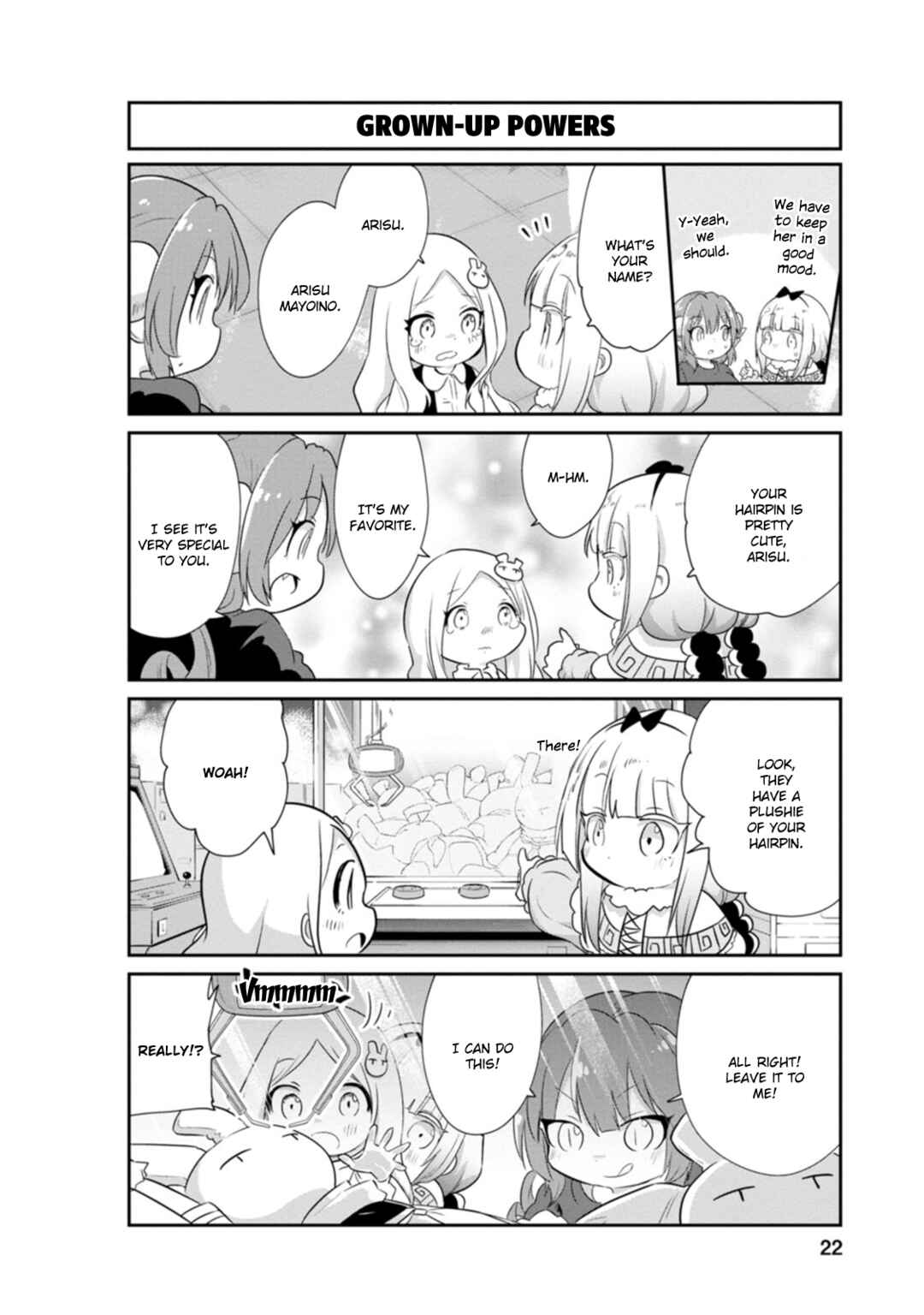 Page 3 Chapter 82 Kobayashi-san Chi no Maid Dragon: Kanna no Nichijou