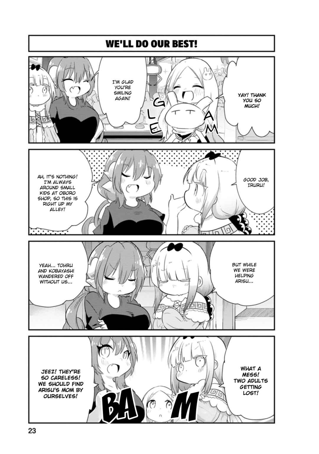Page 4 Chapter 82 Kobayashi-san Chi no Maid Dragon: Kanna no Nichijou