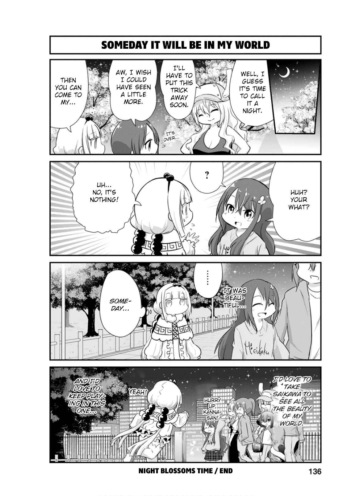 Page 12 Chapter 60 Kobayashi-san Chi no Maid Dragon: Kanna no Nichijou