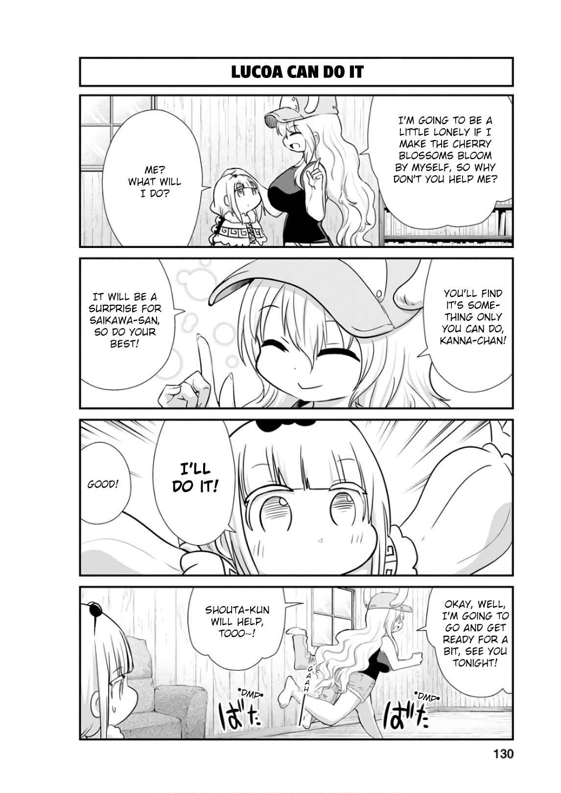 Page 6 Chapter 60 Kobayashi-san Chi no Maid Dragon: Kanna no Nichijou