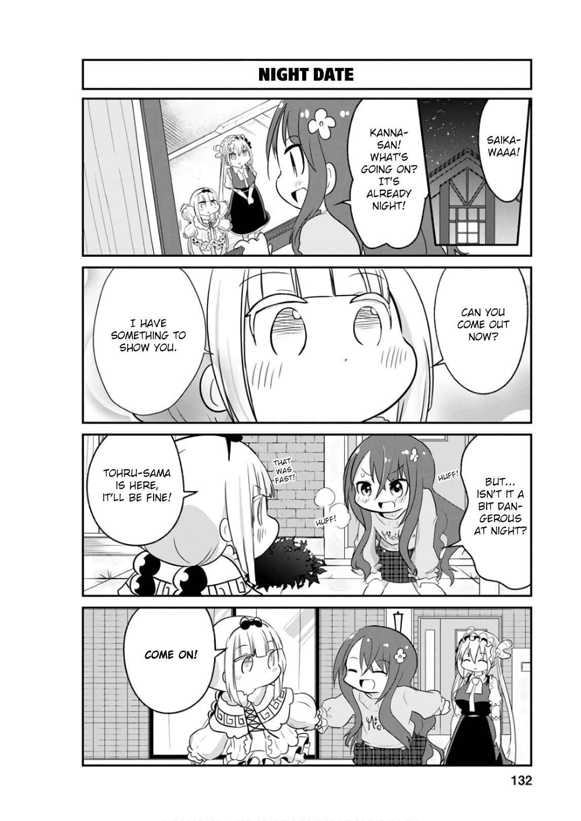 Page 8 Chapter 60 Kobayashi-san Chi no Maid Dragon: Kanna no Nichijou