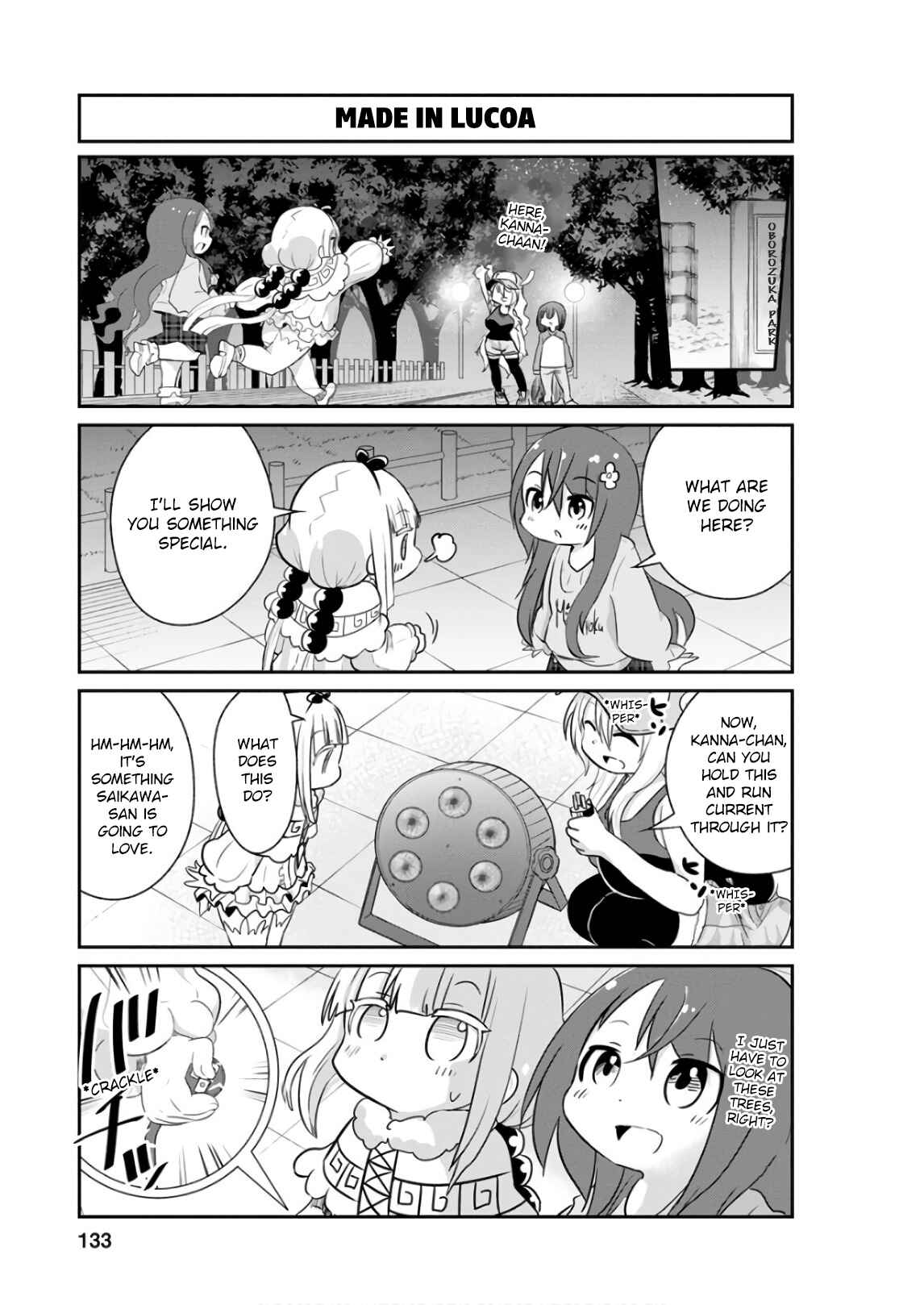 Page 9 Chapter 60 Kobayashi-san Chi no Maid Dragon: Kanna no Nichijou