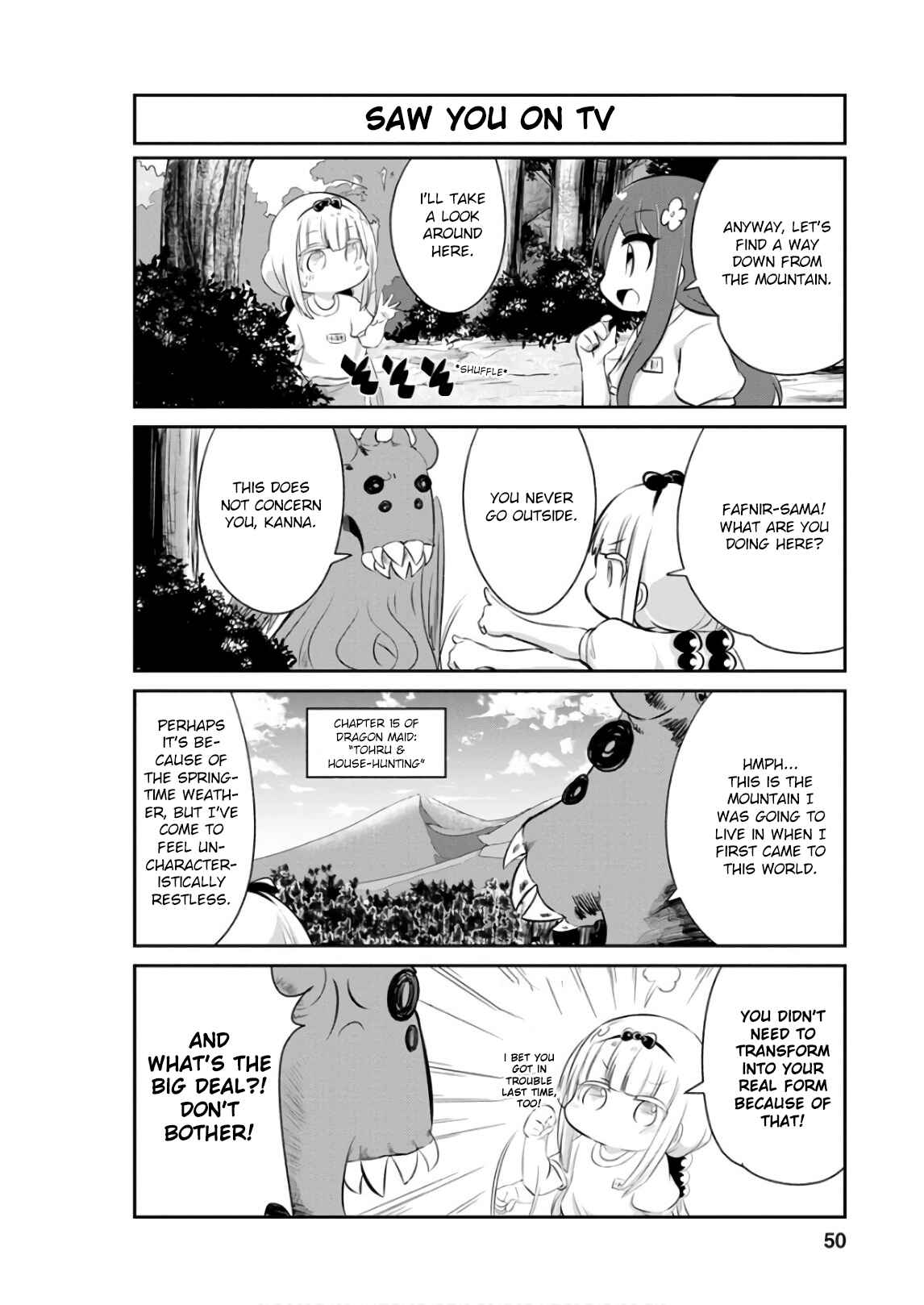 Page 6 Chapter 54 Kobayashi-san Chi no Maid Dragon: Kanna no Nichijou