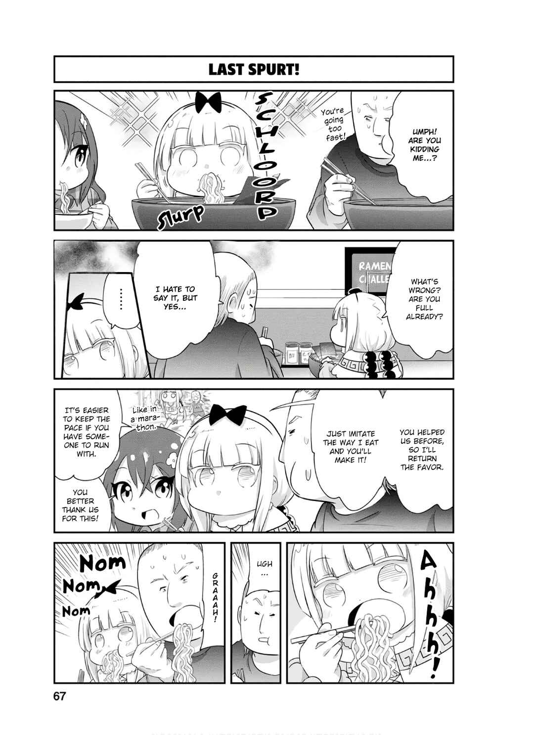 Page 9 Chapter 75 Kobayashi-san Chi no Maid Dragon: Kanna no Nichijou