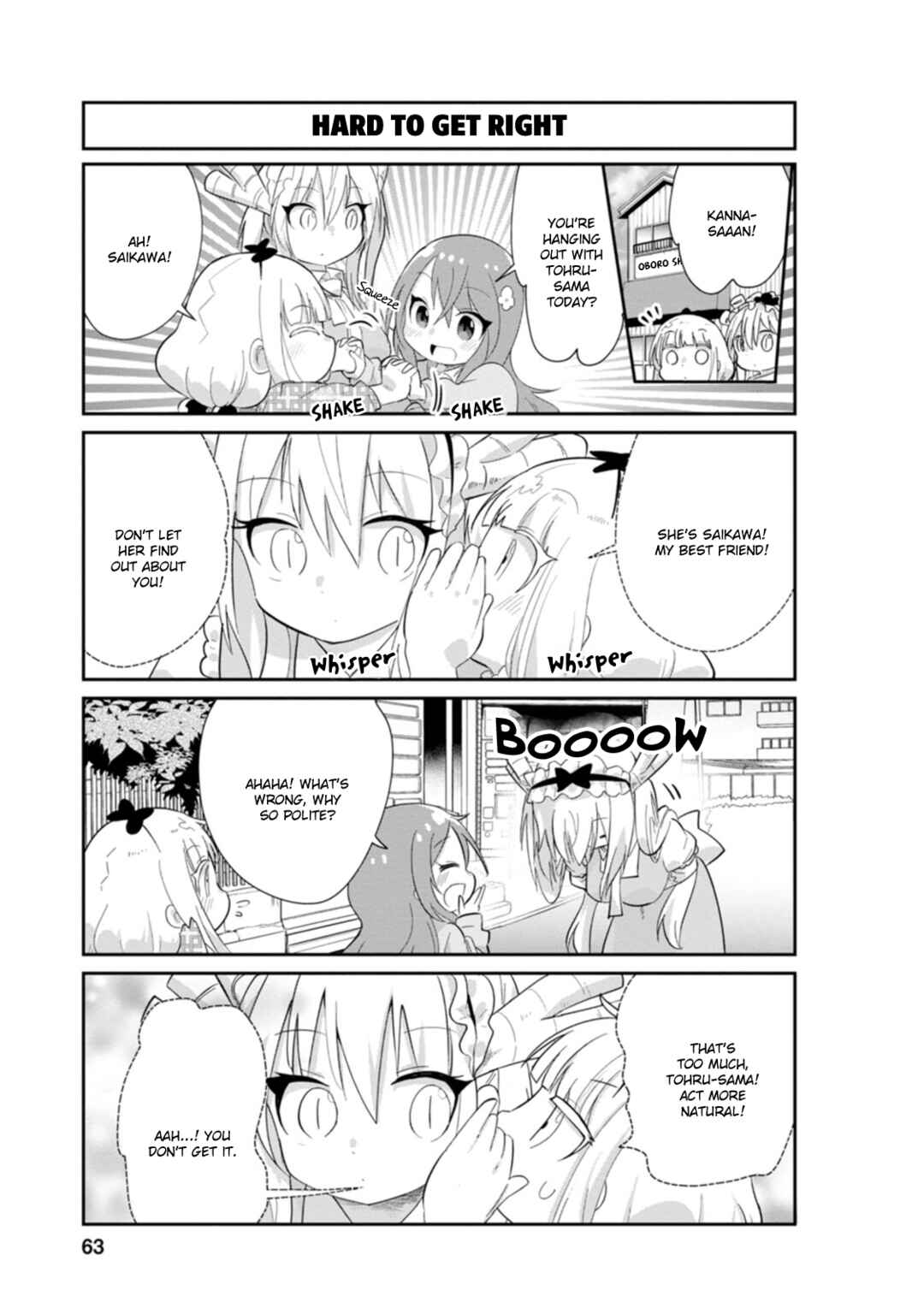 Page 7 Chapter 85 Kobayashi-san Chi no Maid Dragon: Kanna no Nichijou