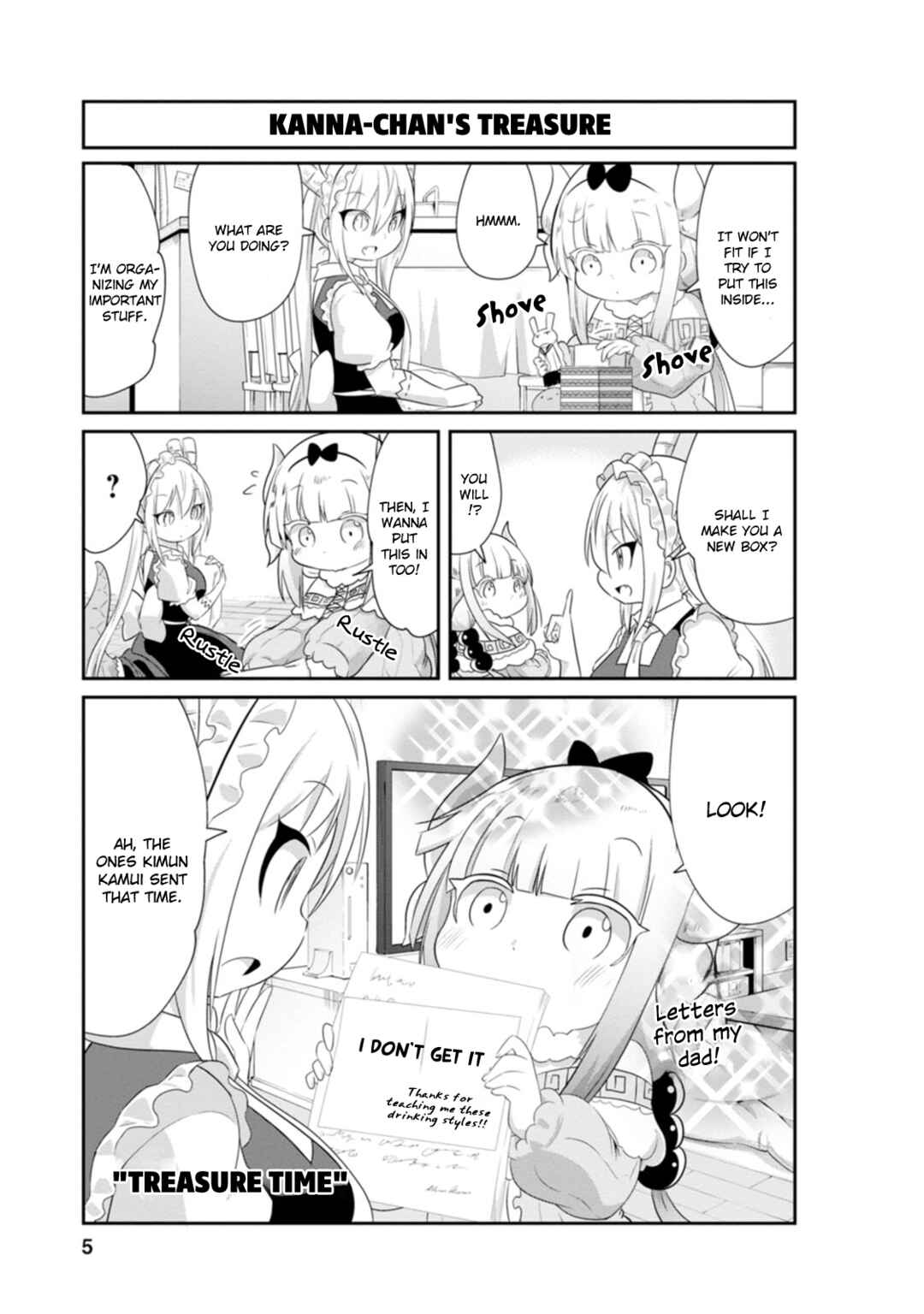 Page 1 Chapter 81 Kobayashi-san Chi no Maid Dragon: Kanna no Nichijou