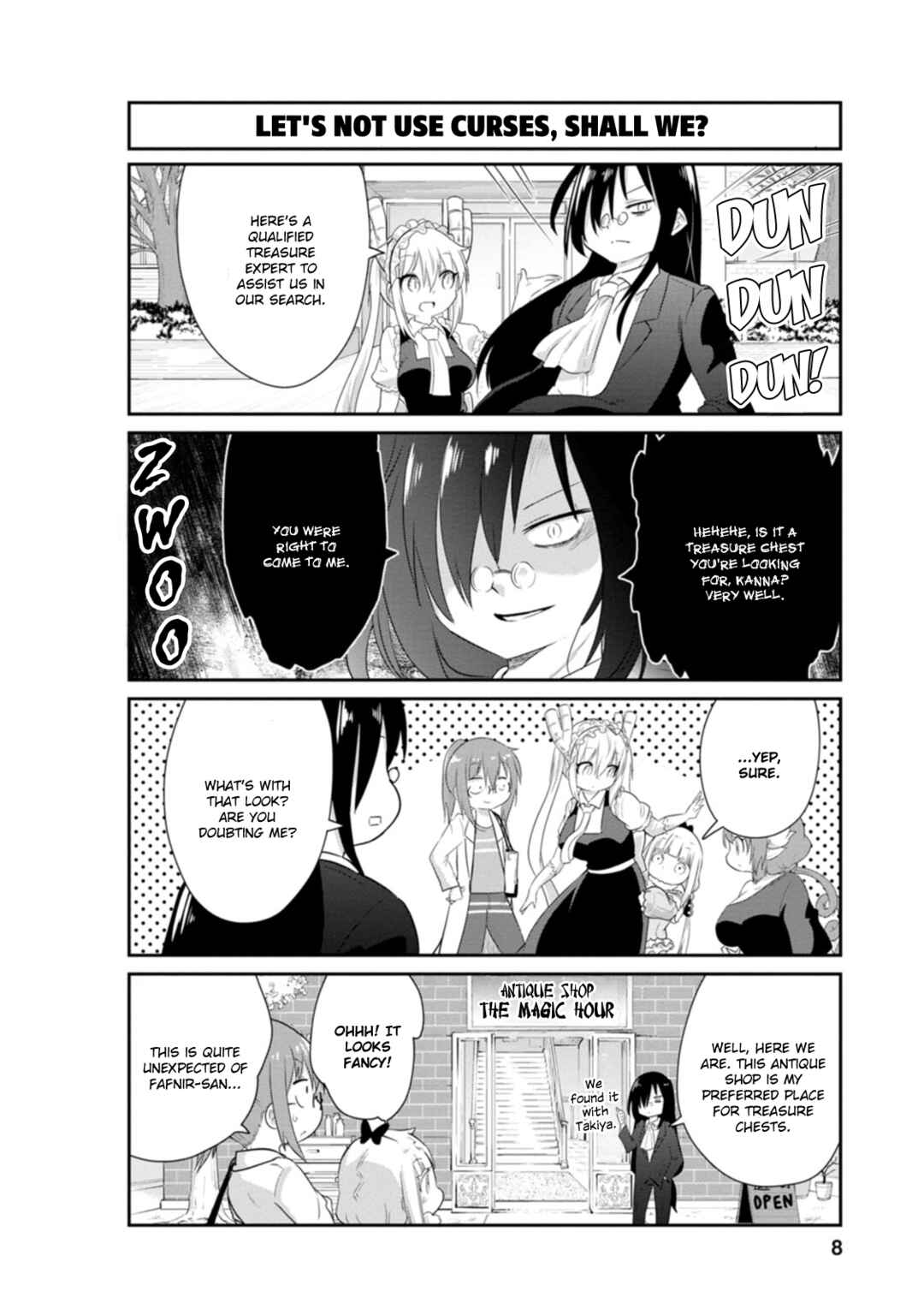 Page 4 Chapter 81 Kobayashi-san Chi no Maid Dragon: Kanna no Nichijou