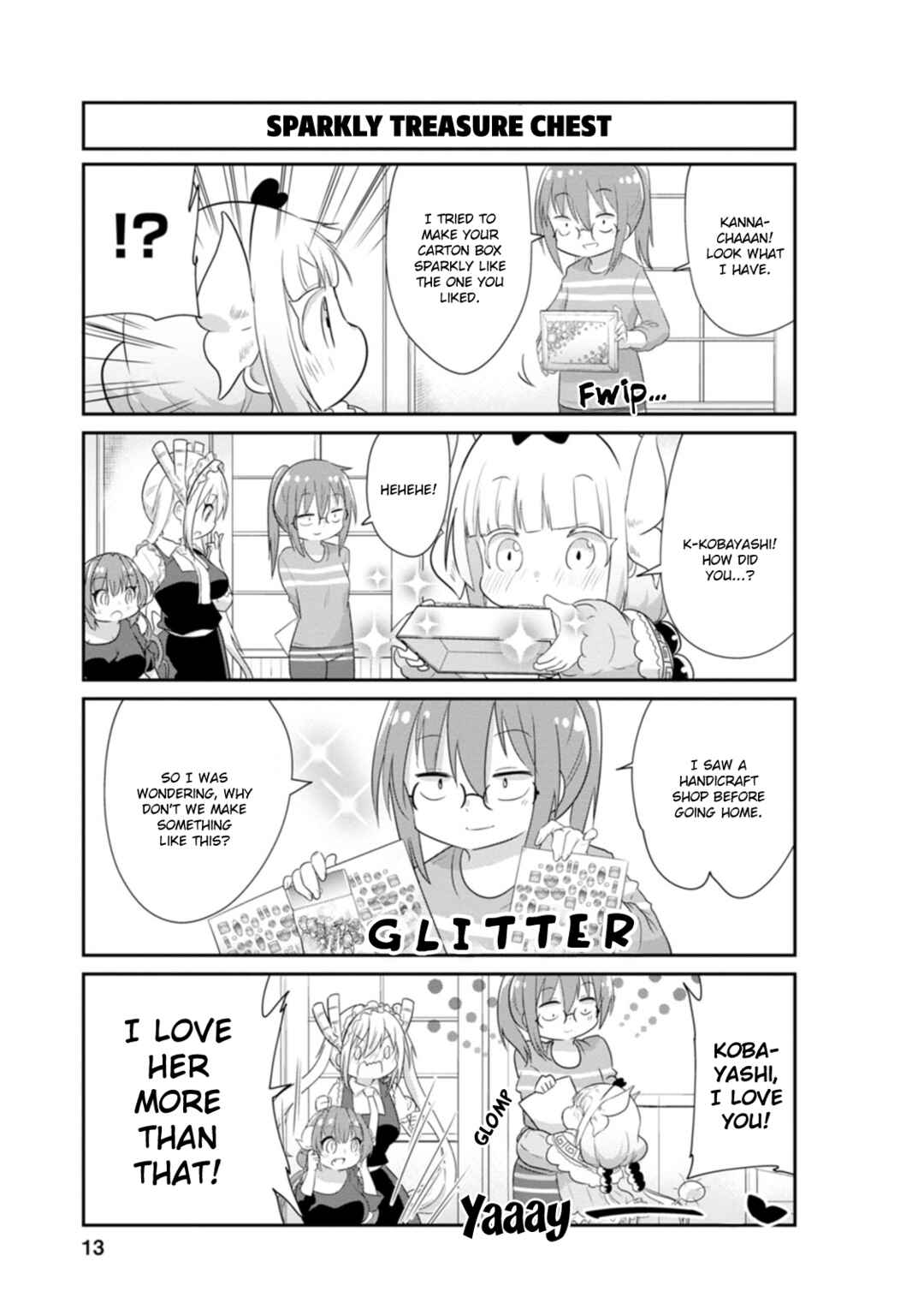 Page 9 Chapter 81 Kobayashi-san Chi no Maid Dragon: Kanna no Nichijou