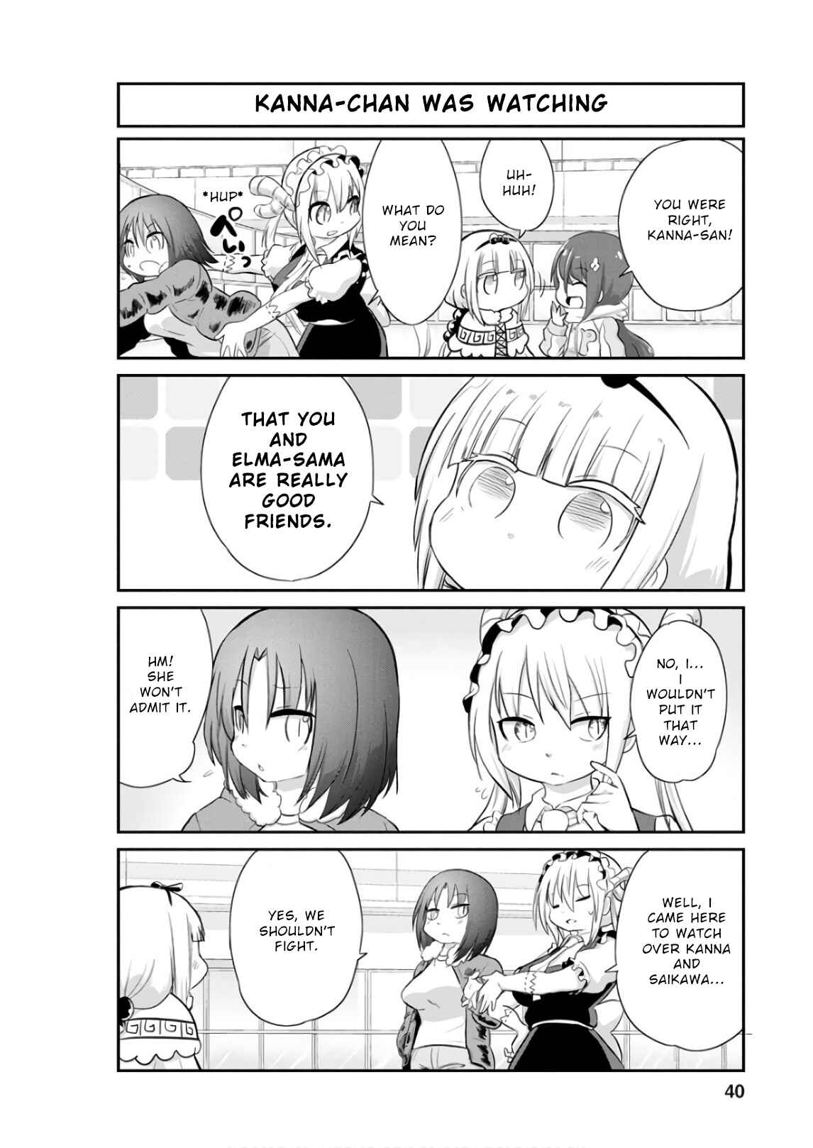 Page 10 Chapter 53 Kobayashi-san Chi no Maid Dragon: Kanna no Nichijou