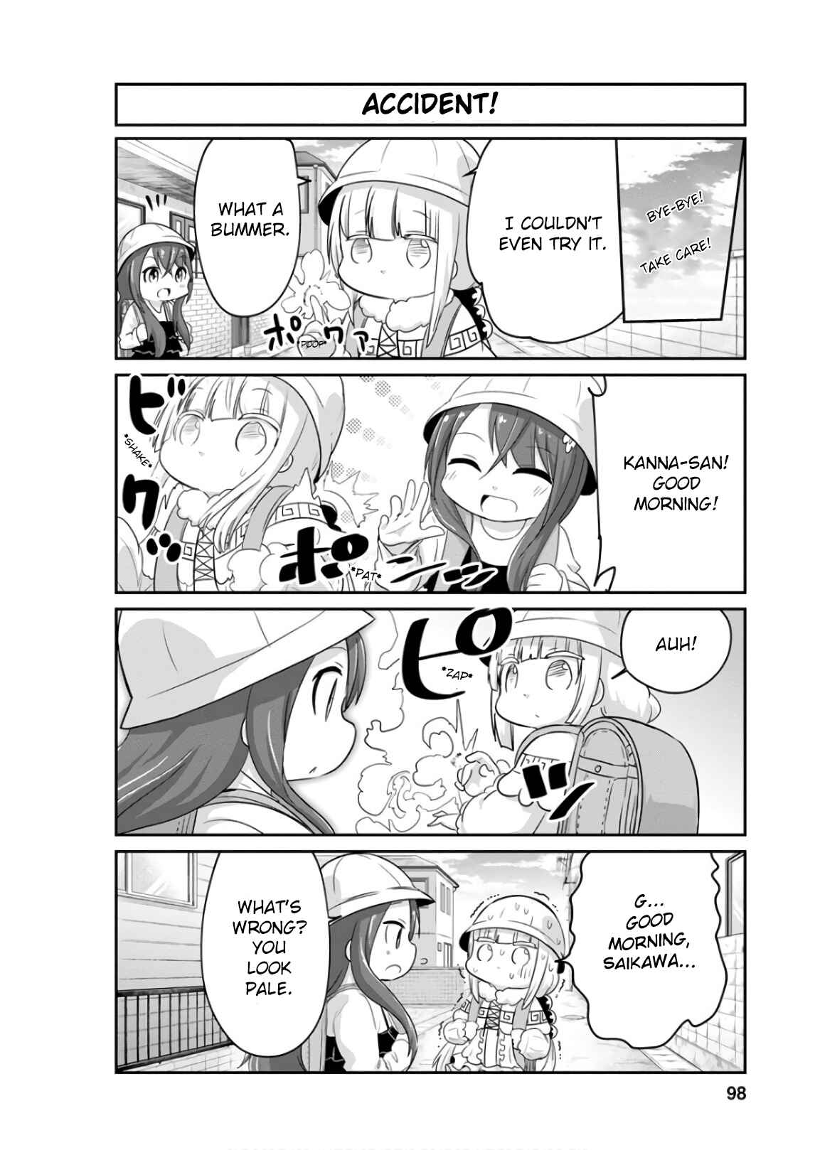 Page 2 Chapter 58 Kobayashi-san Chi no Maid Dragon: Kanna no Nichijou