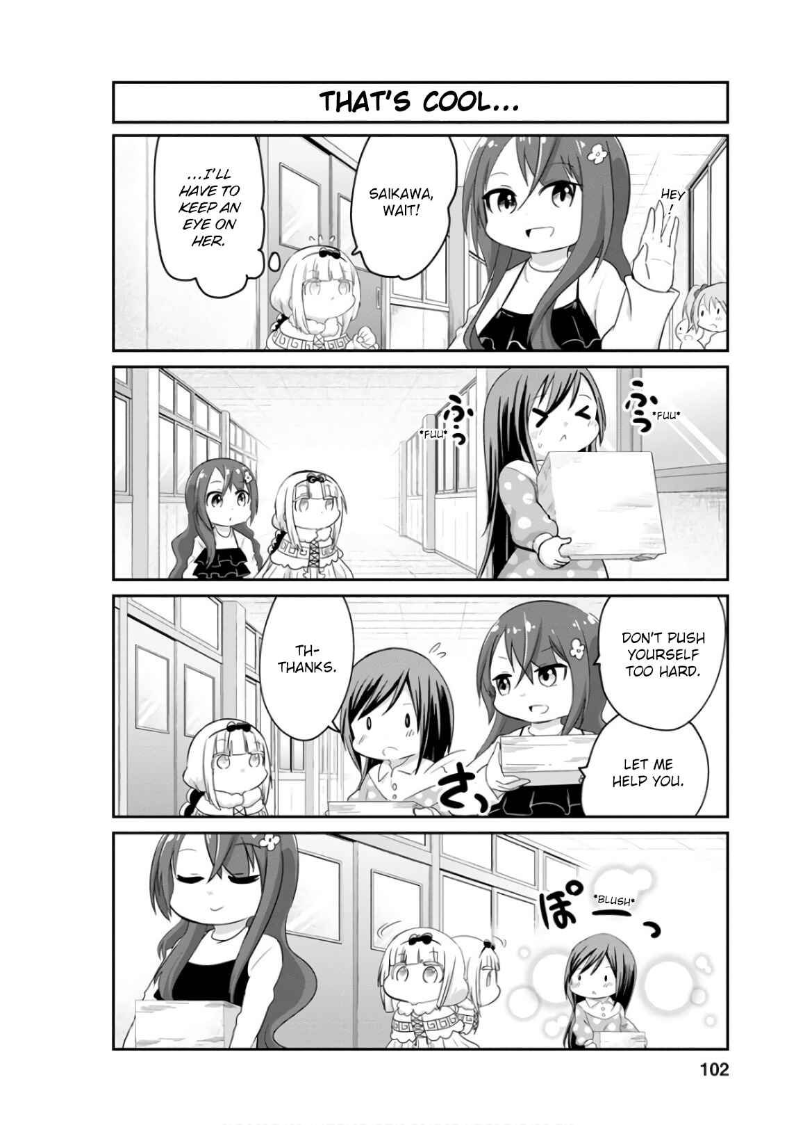 Page 6 Chapter 58 Kobayashi-san Chi no Maid Dragon: Kanna no Nichijou