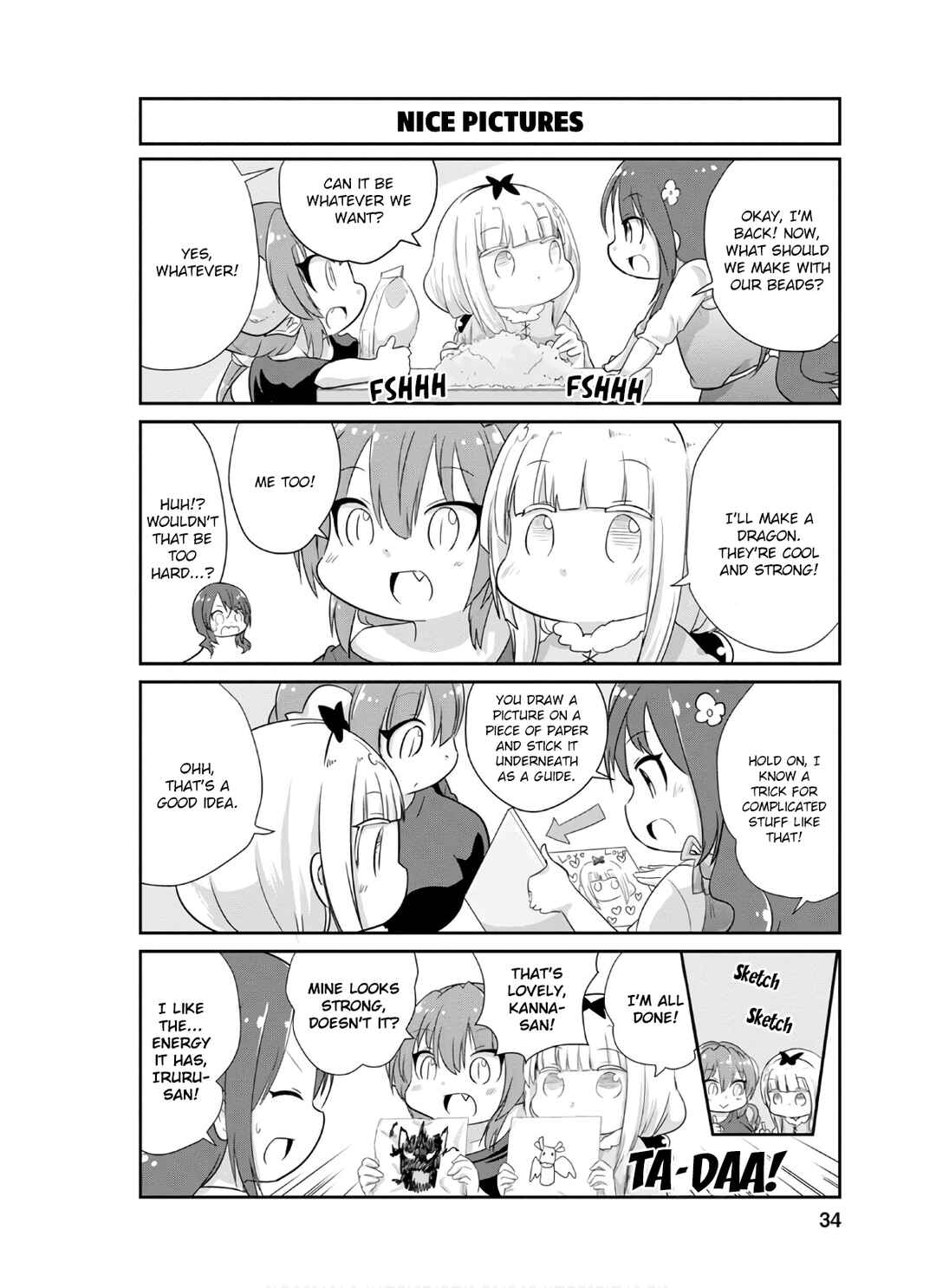 Page 4 Chapter 73 Kobayashi-san Chi no Maid Dragon: Kanna no Nichijou