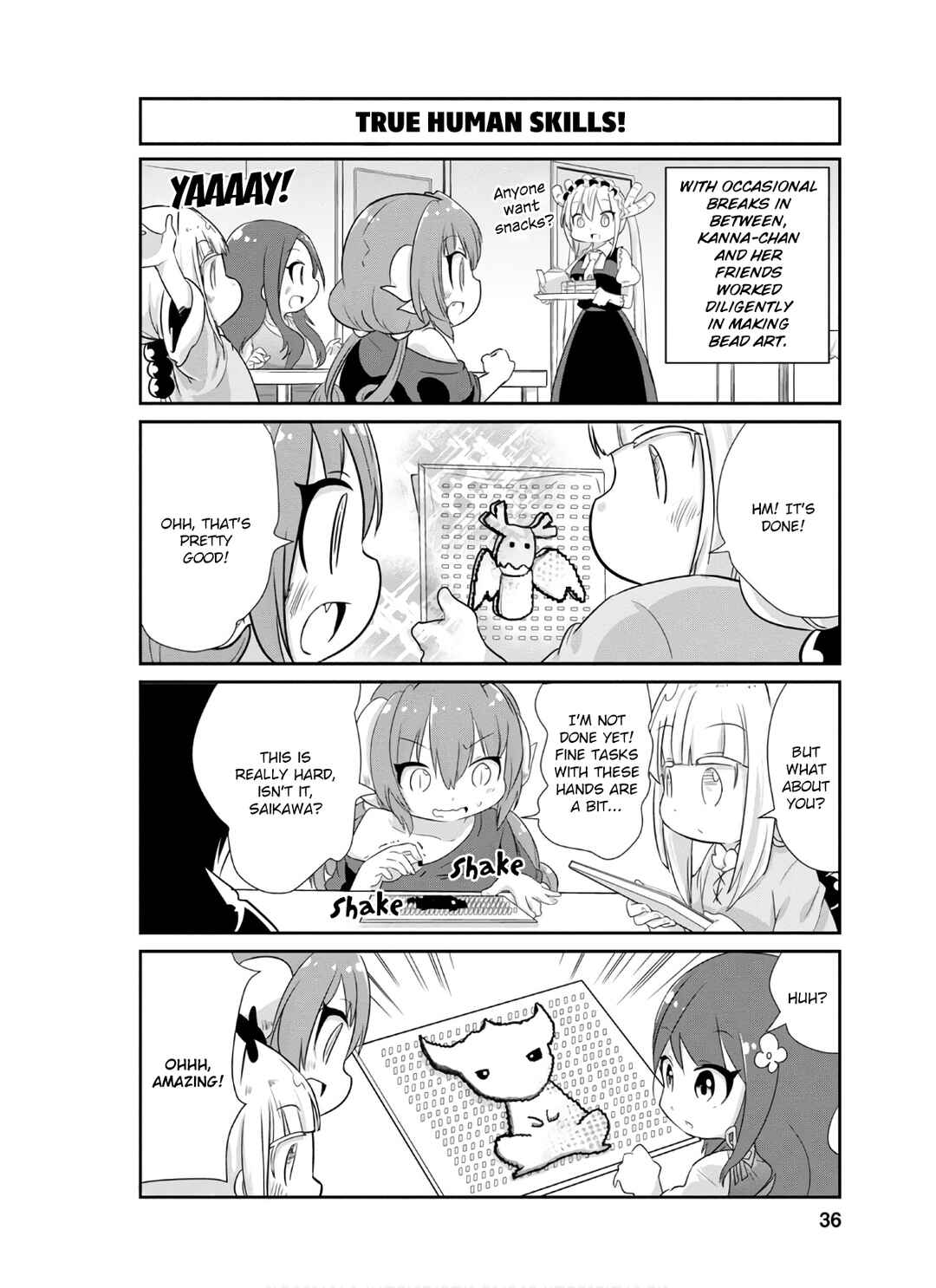 Page 6 Chapter 73 Kobayashi-san Chi no Maid Dragon: Kanna no Nichijou