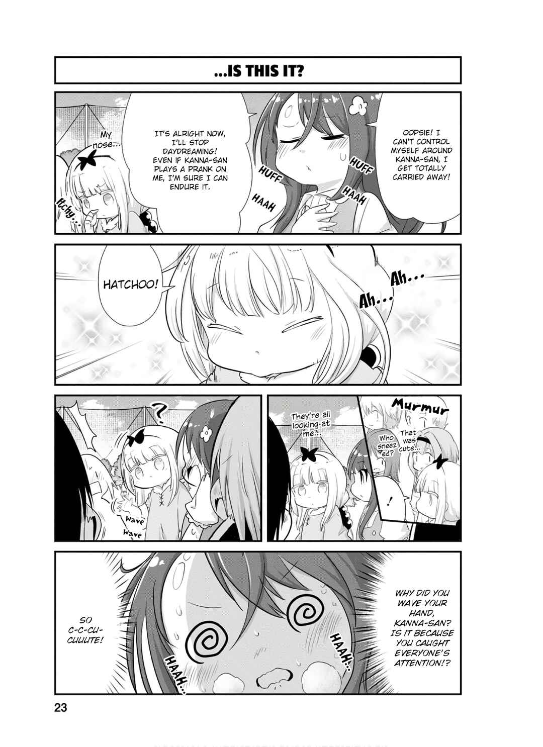 Page 5 Chapter 72 Kobayashi-san Chi no Maid Dragon: Kanna no Nichijou