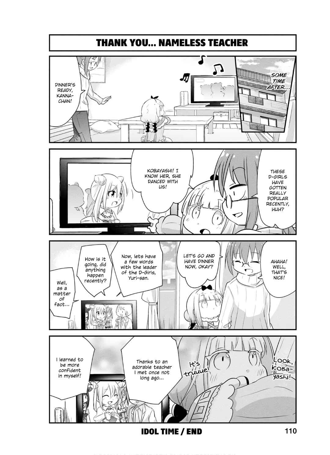 Page 12 Chapter 78 Kobayashi-san Chi no Maid Dragon: Kanna no Nichijou