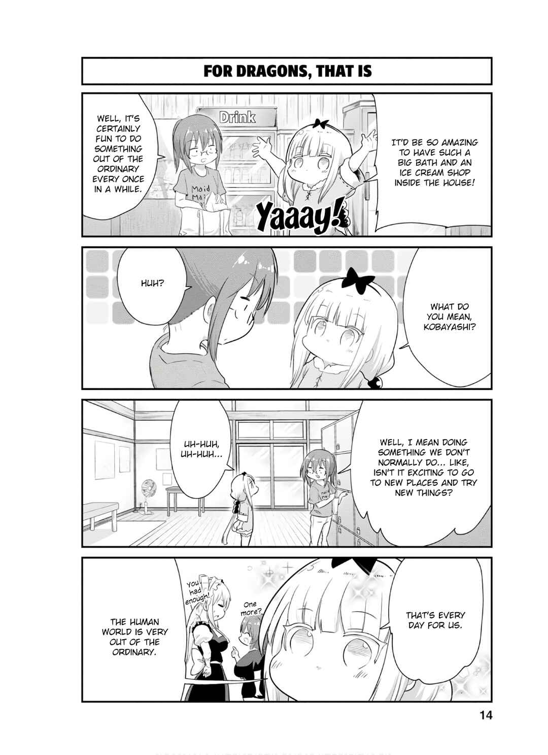 Page 10 Chapter 71 Kobayashi-san Chi no Maid Dragon: Kanna no Nichijou